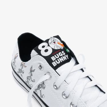  Converse x Bugs Bunny Chuck Taylor All Star Kadın Beyaz Sneaker
