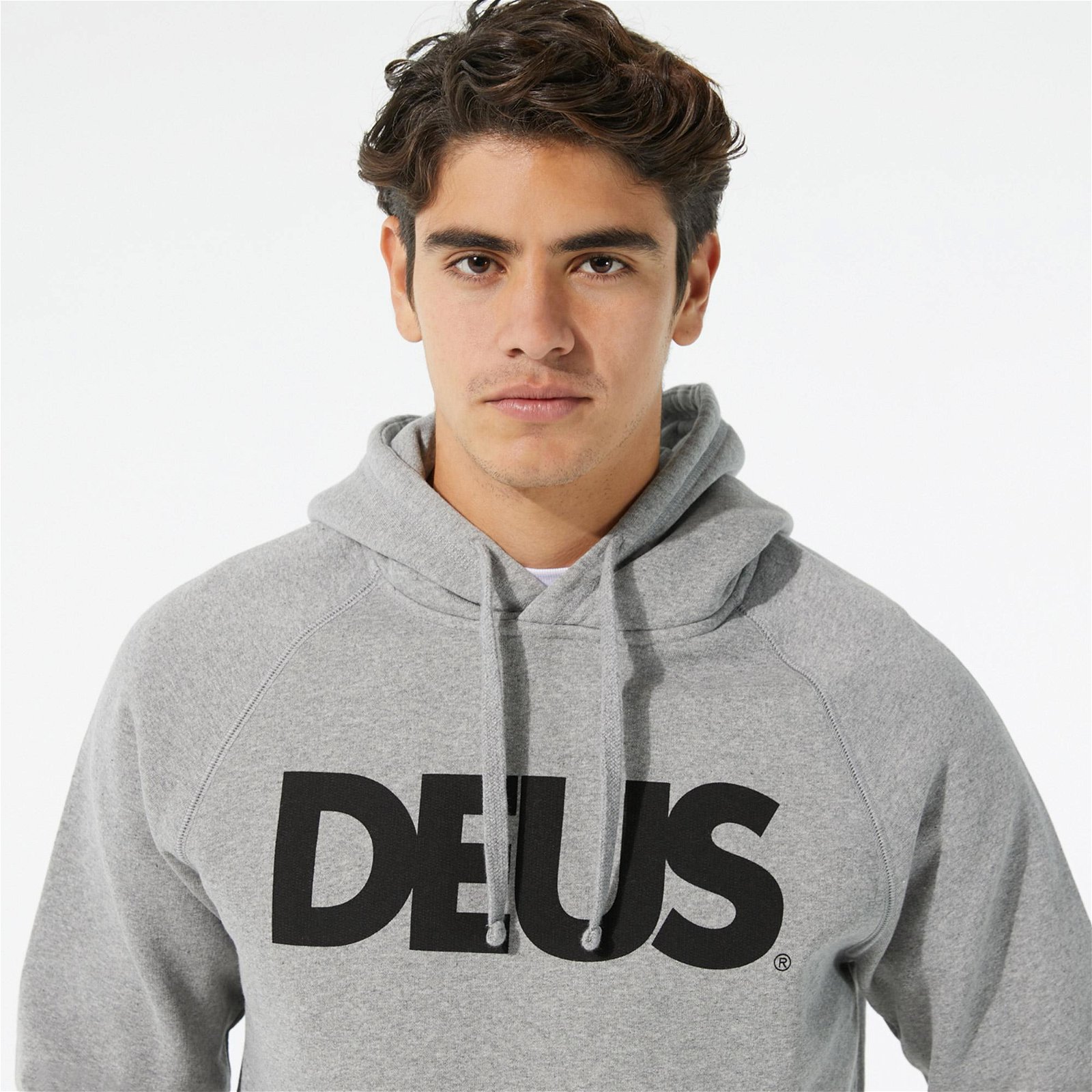 Deus Ex Machina All Caps Erkek Gri Sweatshirt