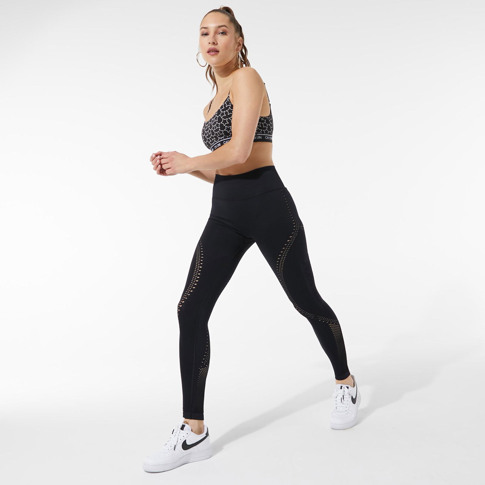 Calvin Klein Seamless Kadın Siyah Tayt