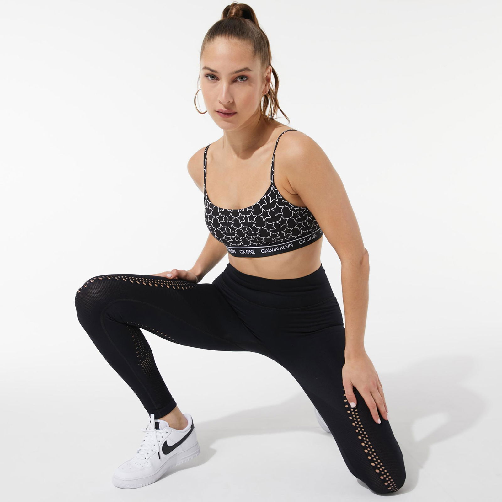 Calvin Klein Seamless Kadın Siyah Tayt