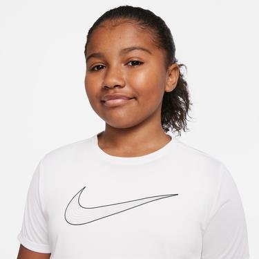  Nike Dri-FIT One Top Gx Çocuk Beyaz T-Shirt