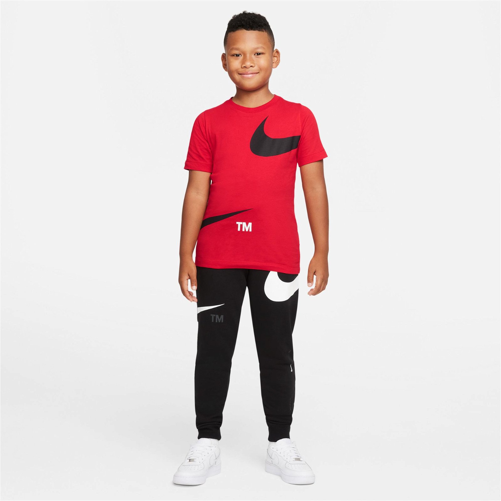 Nike Sportswear Swoosh Pack Çocuk Kırmızı T-Shirt