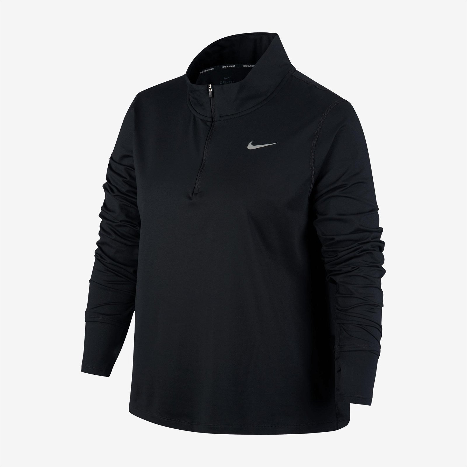 Nike Dri-FIT Element Top Half-Zip Kadın Siyah Sweatshirt