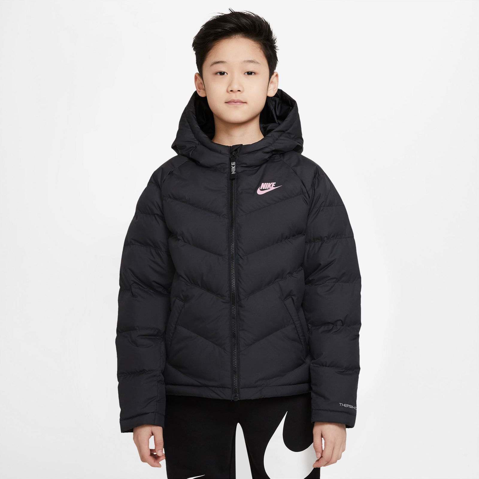 Nike Sportswear Synthetic Fill Çocuk Siyah Ceket
