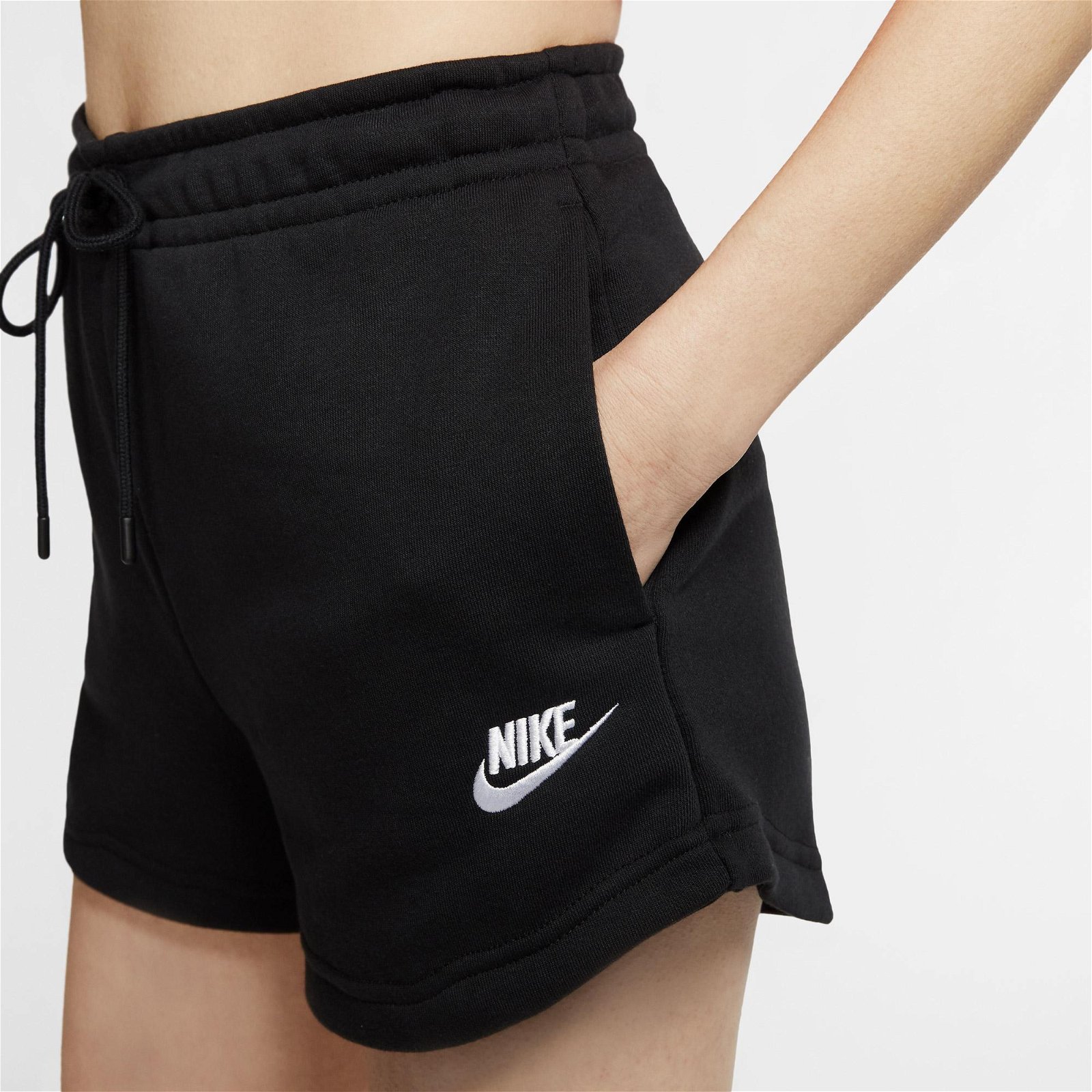Nike Sportswear Essential Flc Ft Kadın Siyah Şort