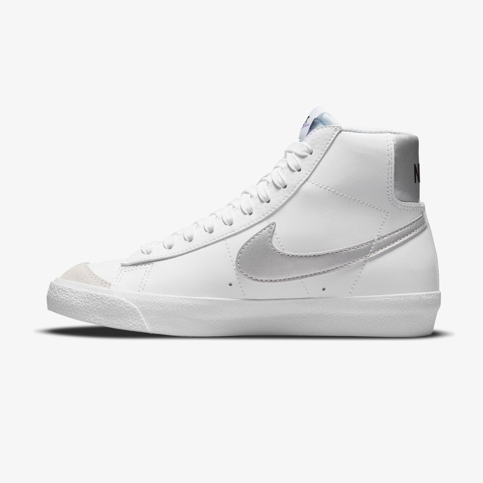 Nike Blazer Mid '77 Metallic Silver Beyaz Spor Ayakkabı