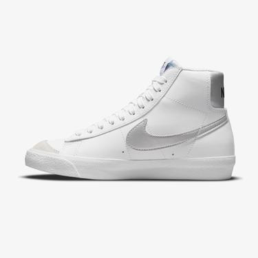  Nike Blazer Mid '77 Metallic Silver Beyaz Spor Ayakkabı