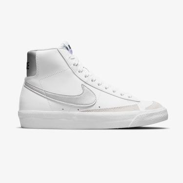  Nike Blazer Mid '77 Metallic Silver Beyaz Spor Ayakkabı