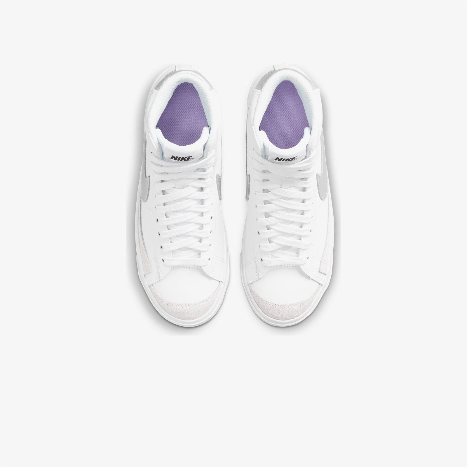 Nike Blazer Mid '77 Metallic Silver Beyaz Spor Ayakkabı
