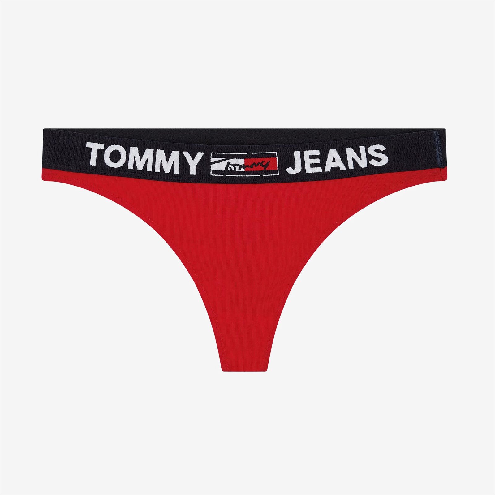 Tommy Jeans Kadın Kırmızı Külot