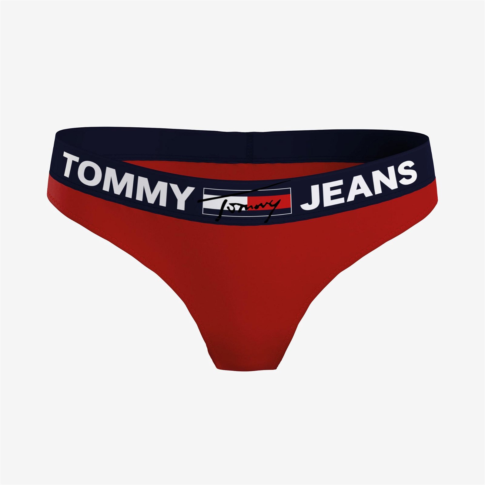 Tommy Jeans Kadın Kırmızı Külot