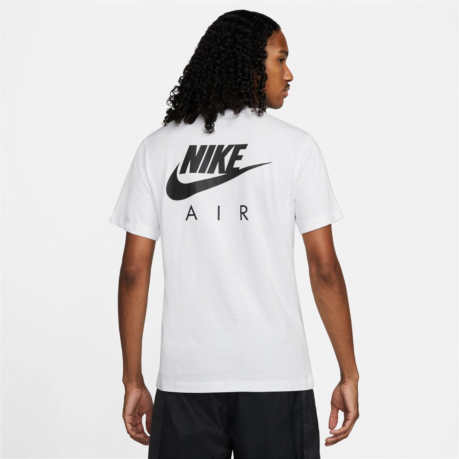 Nike Sportswear Air 1 Erkek Beyaz T-Shirt
