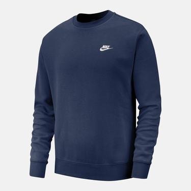  Nike Sportswear Club Crew BB Erkek Lacivert Sweatshirt