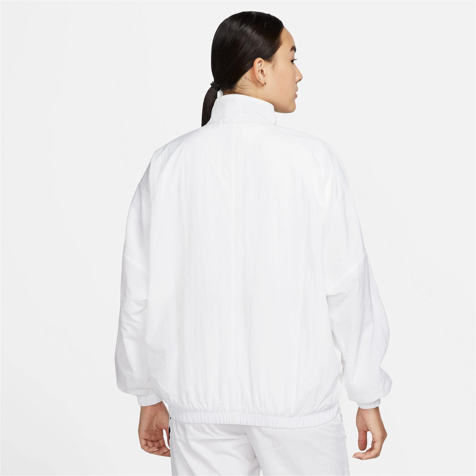 Nike Sportswear Essential Woven Hbr Kadın Beyaz Ceket