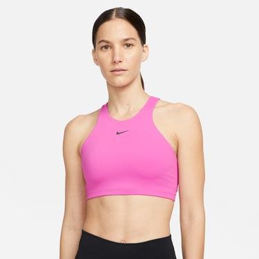  Nike Yoga Dri-FIT Curve Kadın Pembe Bra