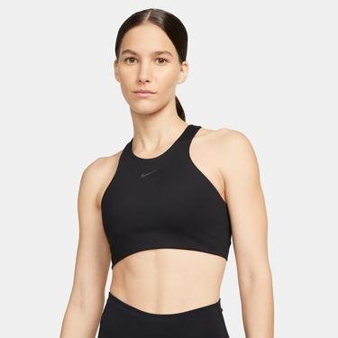  Nike Yoga Dri-Fit Curve Kadın Siyah Bra