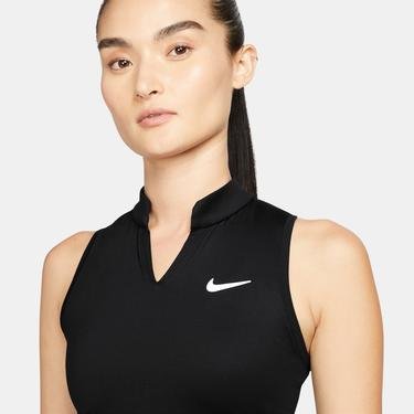  Nike Court Dri-FIT Victory Kadın Siyah Elbise