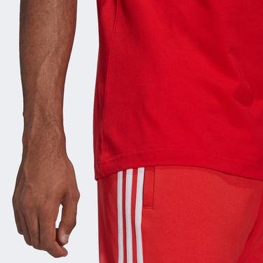  adidas Adicolor Classics 3-Stripes Erkek Kırmızı T-Shirt