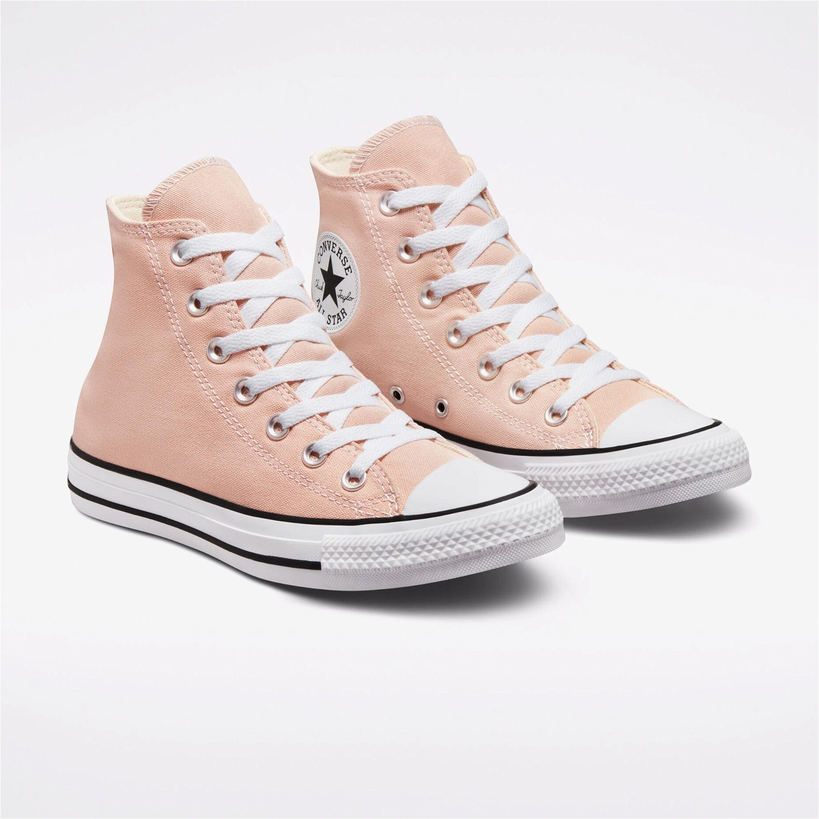 Converse Chuck Taylor All Star Partially Recycled Cotton High Unisex Pembe Sneaker