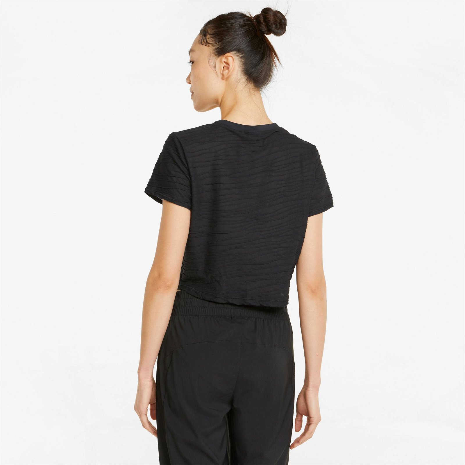 Puma Studio Skimmer Kadın Siyah T-Shirt