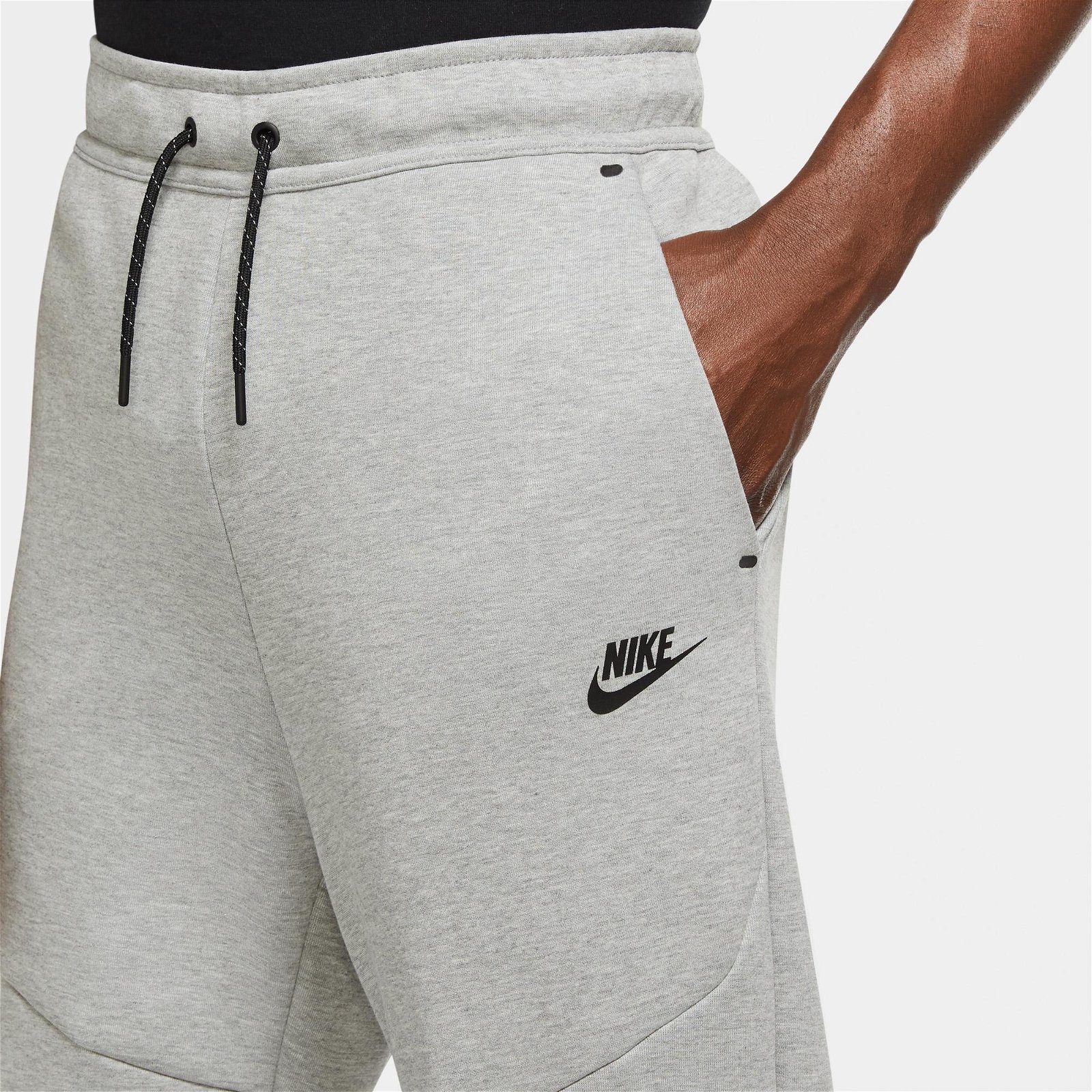 Nike Sportswear Essential Tech Fleece Jogger Erkek Gri Eşofman Altı