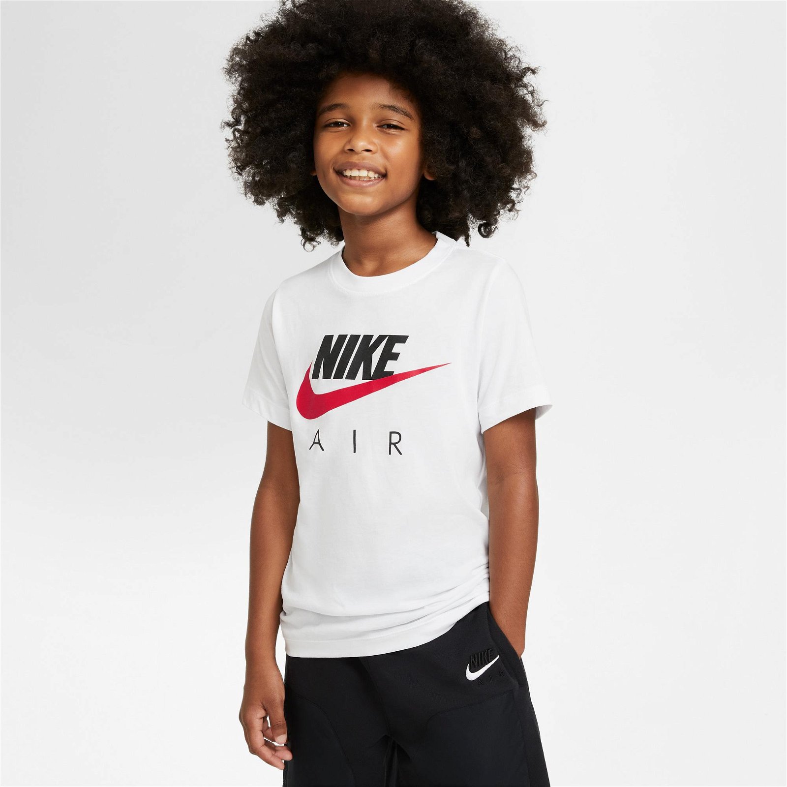 Nike Sportswear Air Fa20 1 Çocuk Beyaz T-Shirt