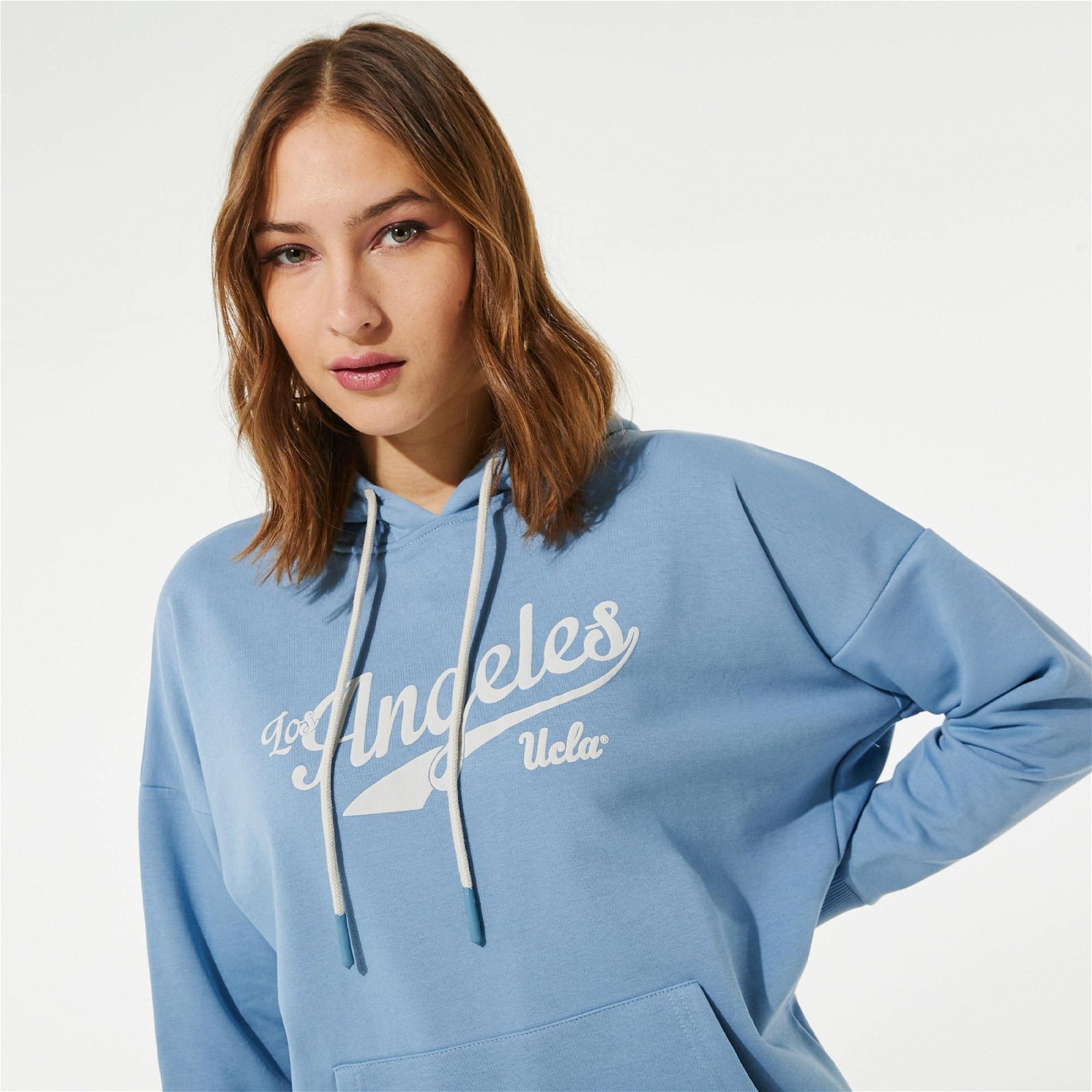 UCLA Auburn Kadın Mavi Sweatshirt