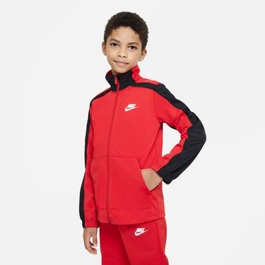  Nike Hbr Poly Çocuk Kırmızı Eşofman Takımı
