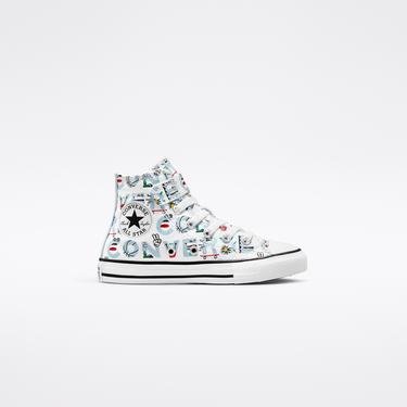  Converse Chuck Taylor All Star Creature Feature Çocuk Beyaz Sneaker