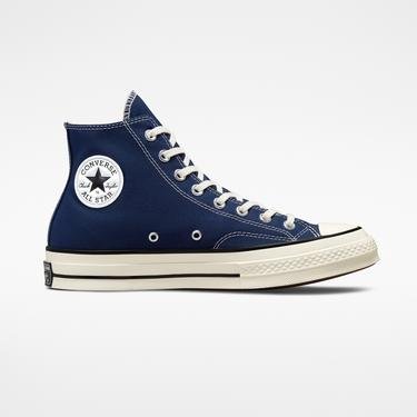  Converse Chuck 70 Recycled Rpet Canvas High Unisex Lacivert Sneaker