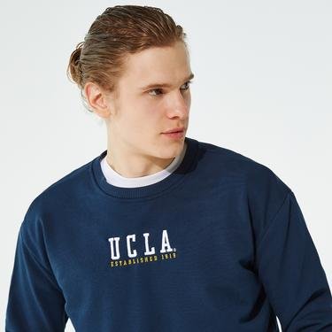  UCLA Guerne Erkek Lacivert Sweatshirt