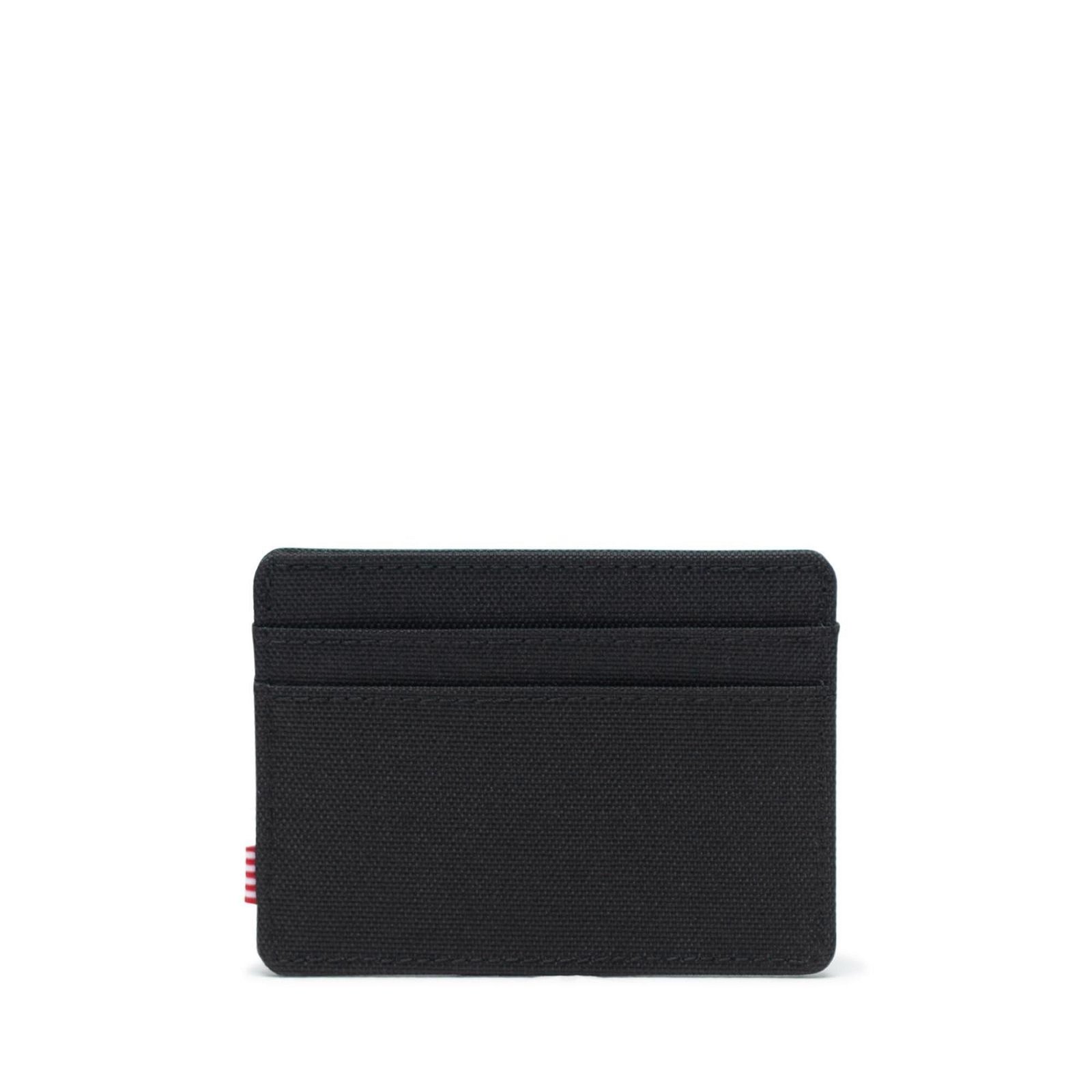 Herschel Charlie RFID Unisex Siyah Cüzdan & Kartlık