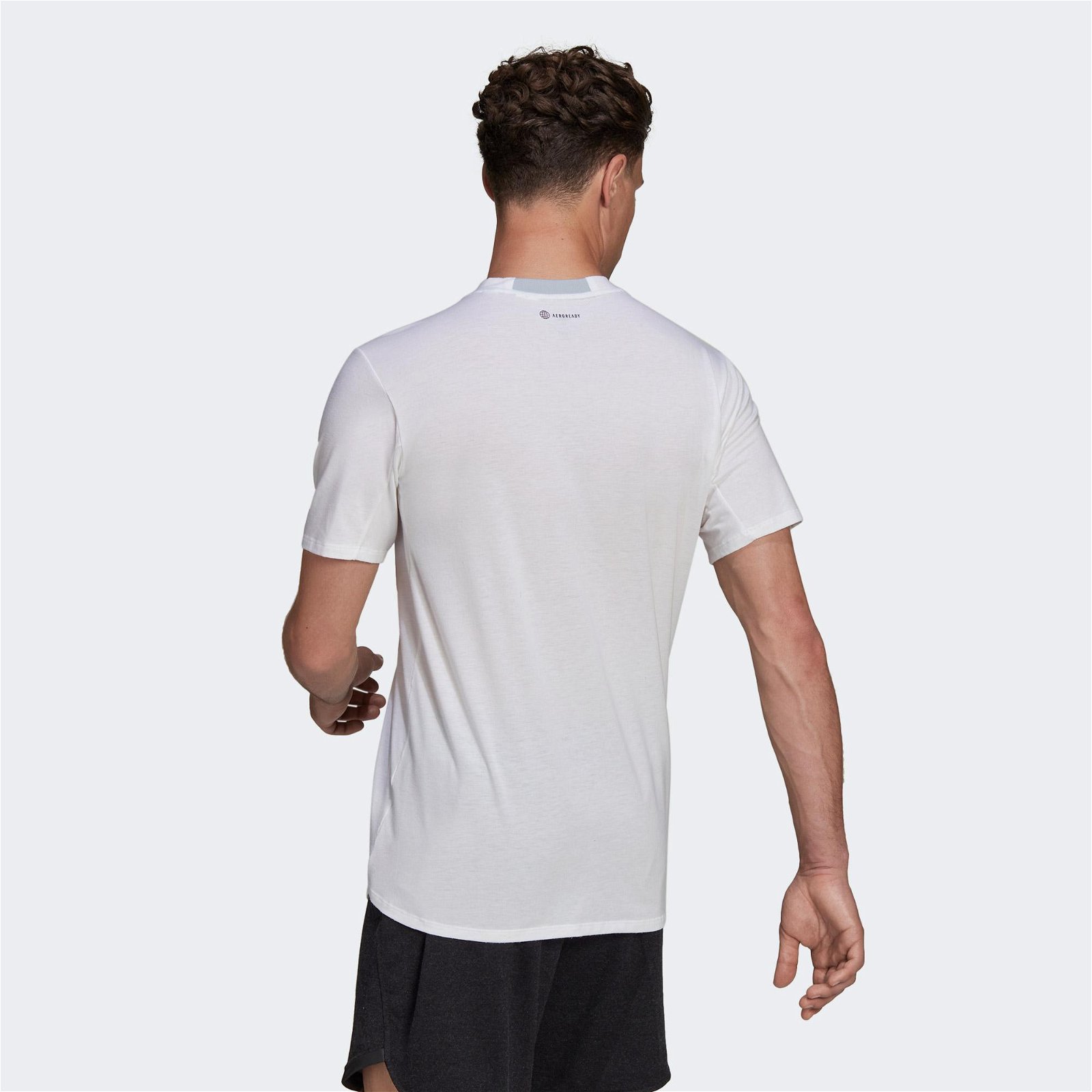 adidas Designed 4 Training Erkek Beyaz T-Shirt