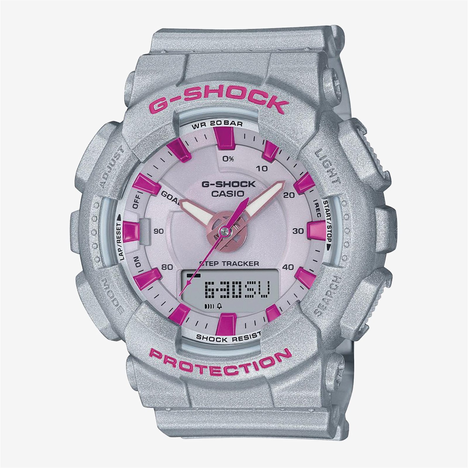 Casio G-Shock GMA-S130NP-8ADR Erkek Gri Kol Saati