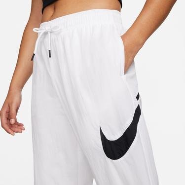  Nike Sportswear Essential Woven Mid Rise Hbr Kadın Beyaz Eşofman Altı