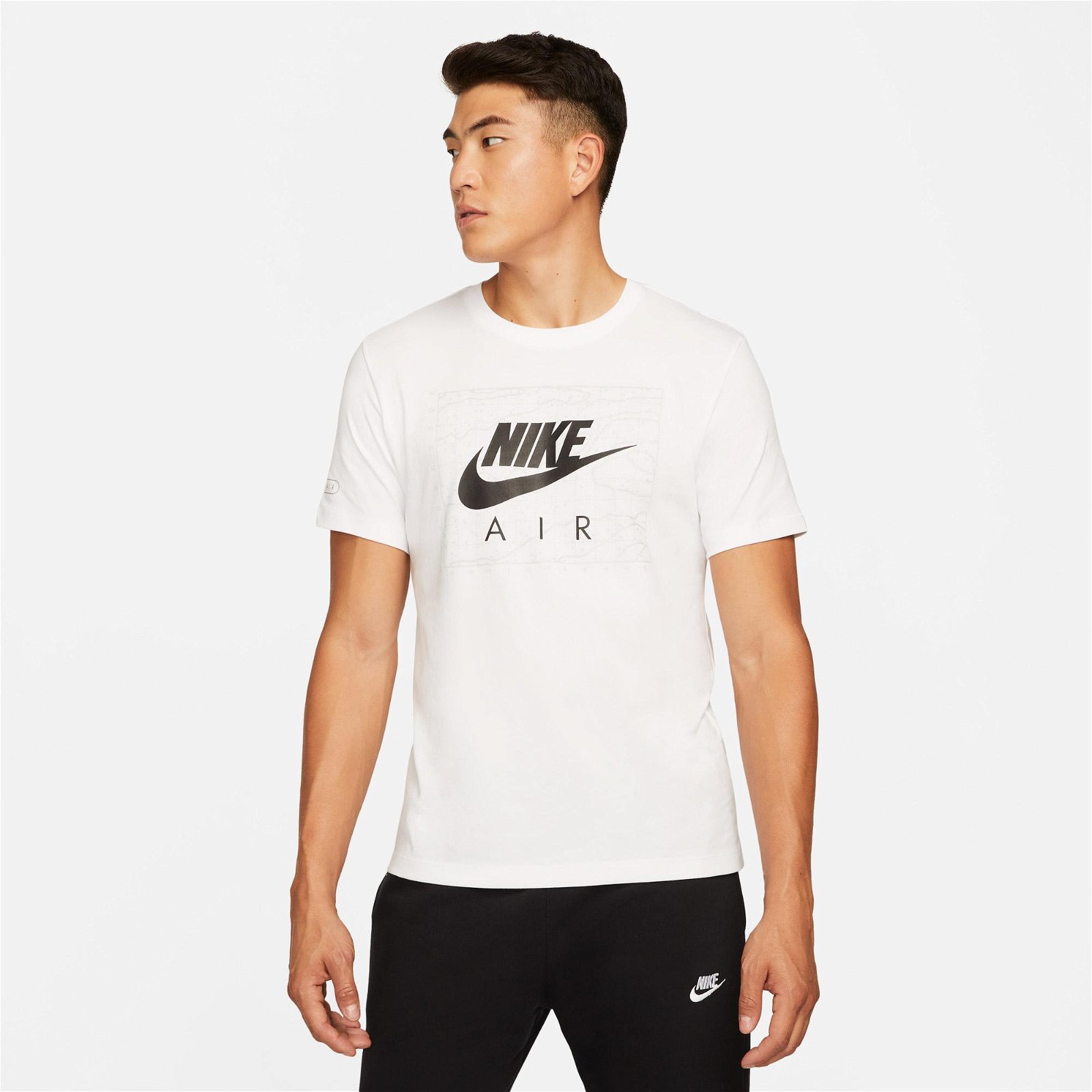 Nike Sportswear Air Hbr 2 Erkek Beyaz T-Shirt