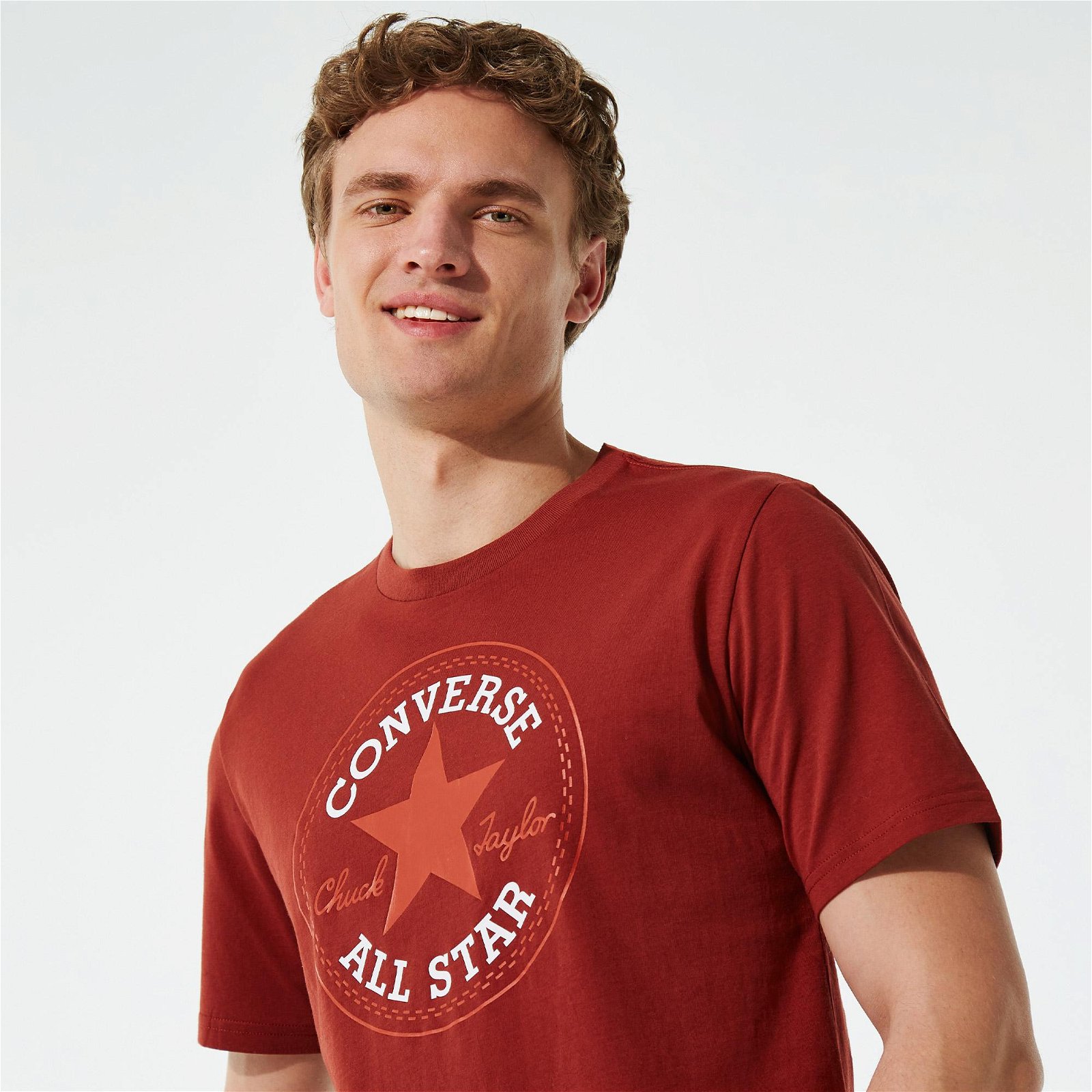 Converse Nova Chuck Patch Kırmızı Erkek T-Shirt