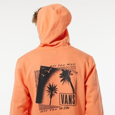  Vans Palm Tree Po Erkek Turuncu Sweatshirt