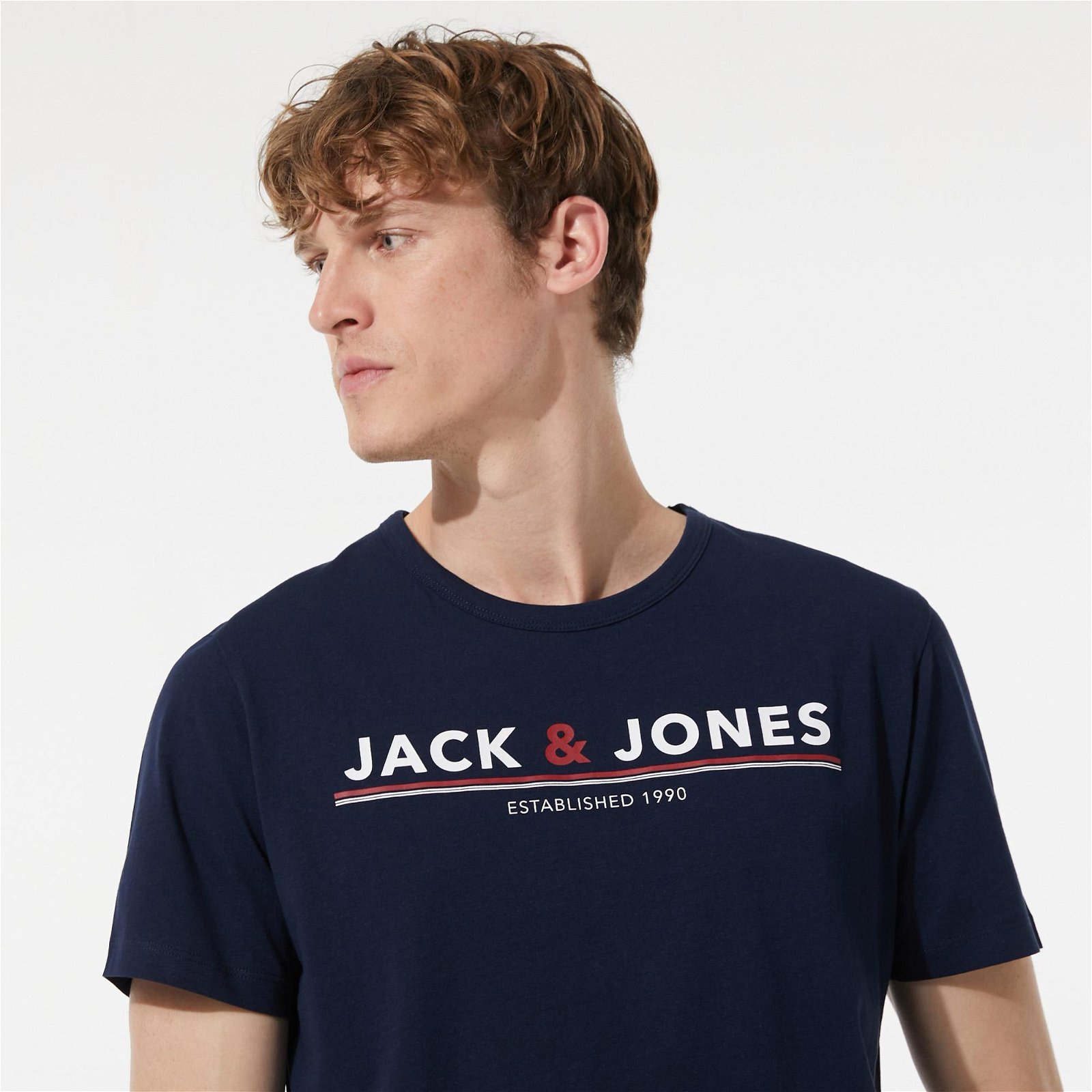 Jack & Jones Jacmont Erkek Lacivert T-Shirt