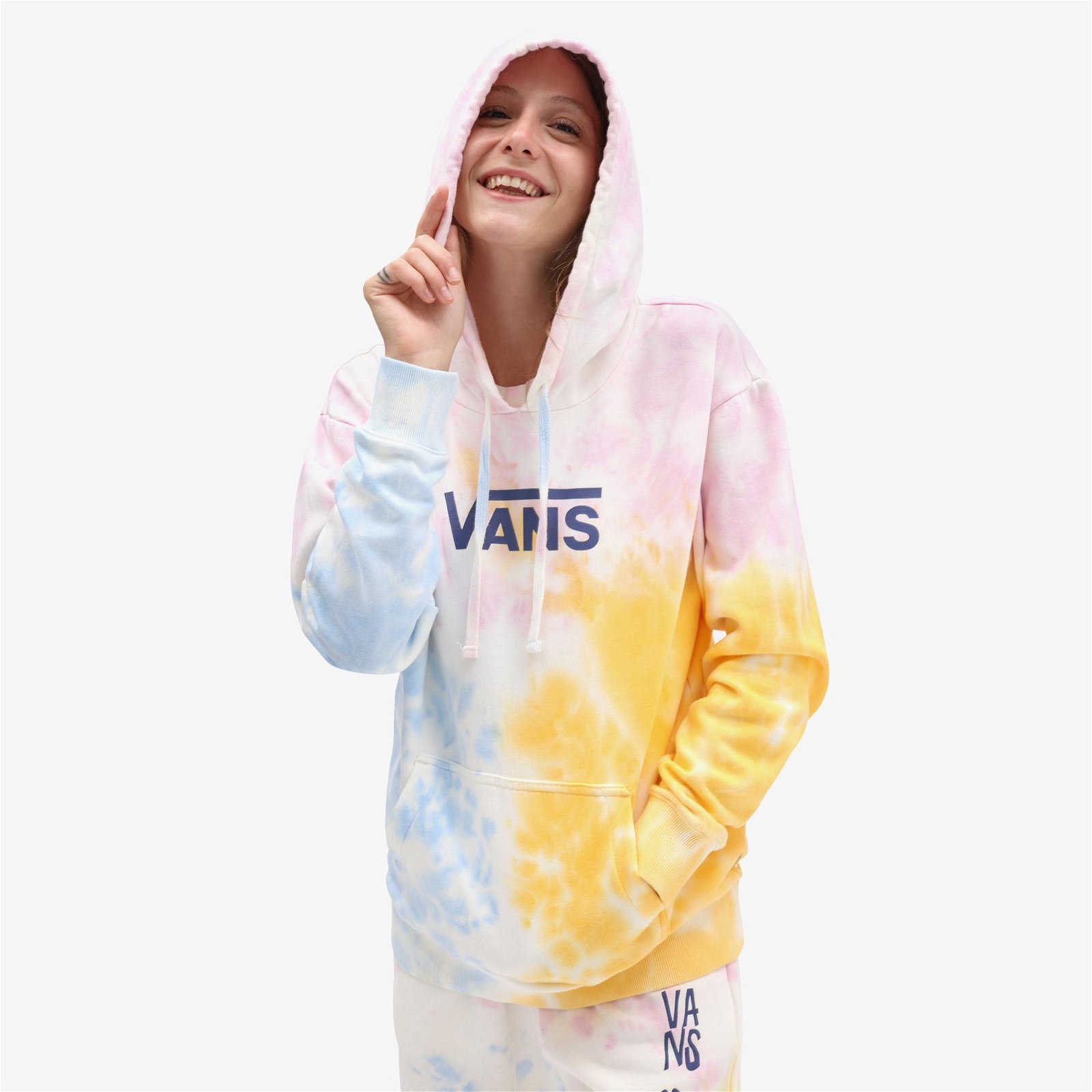 Vans Tri-Dye Bff Kadın Renkli Sweatshirt