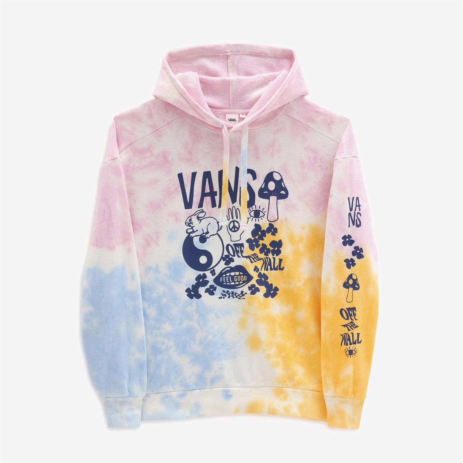 Vans Mascy Daze Tri-Dye Kadın Pembe Sweatshirt