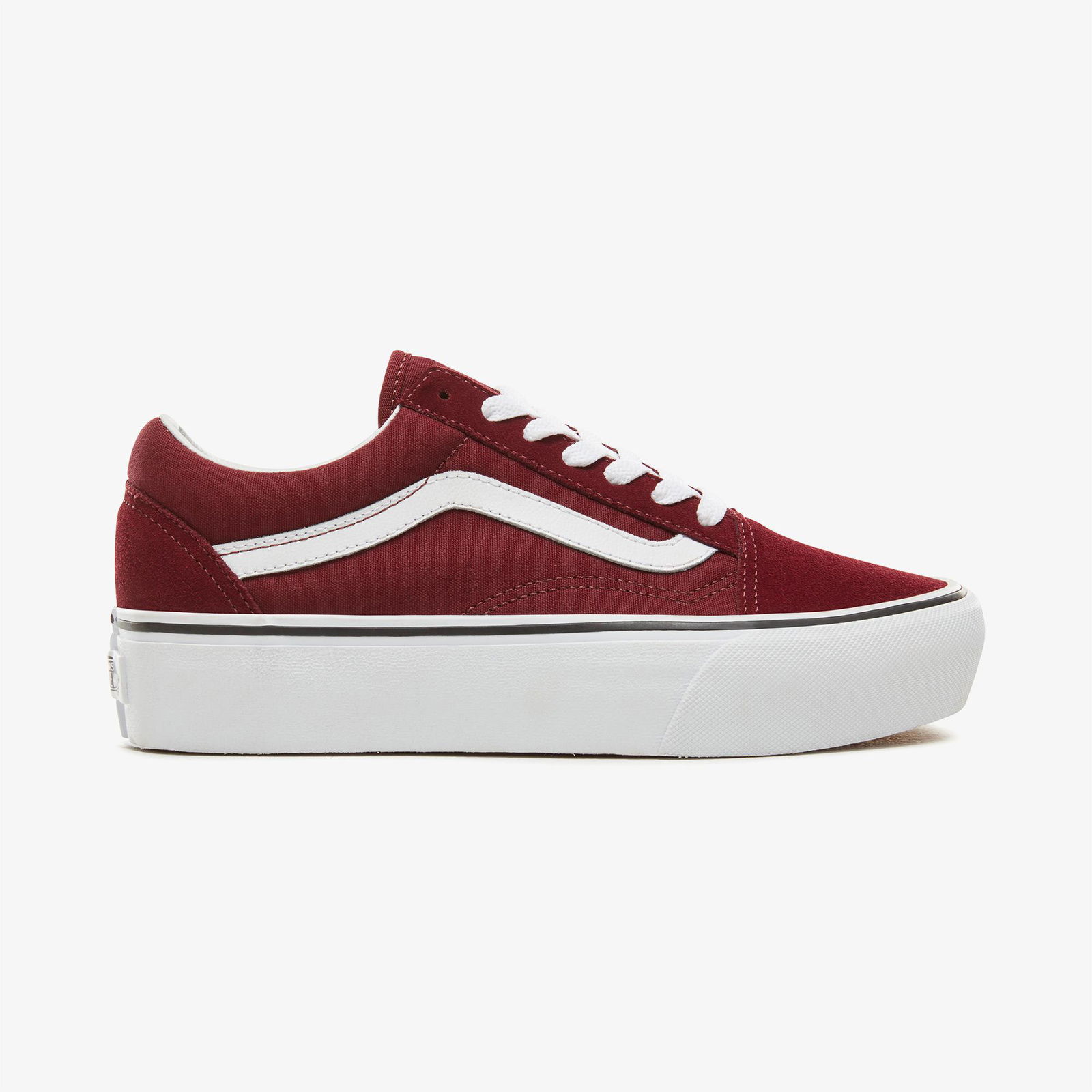 Vans Old Skool Platform Kadın Kırmızı Sneaker