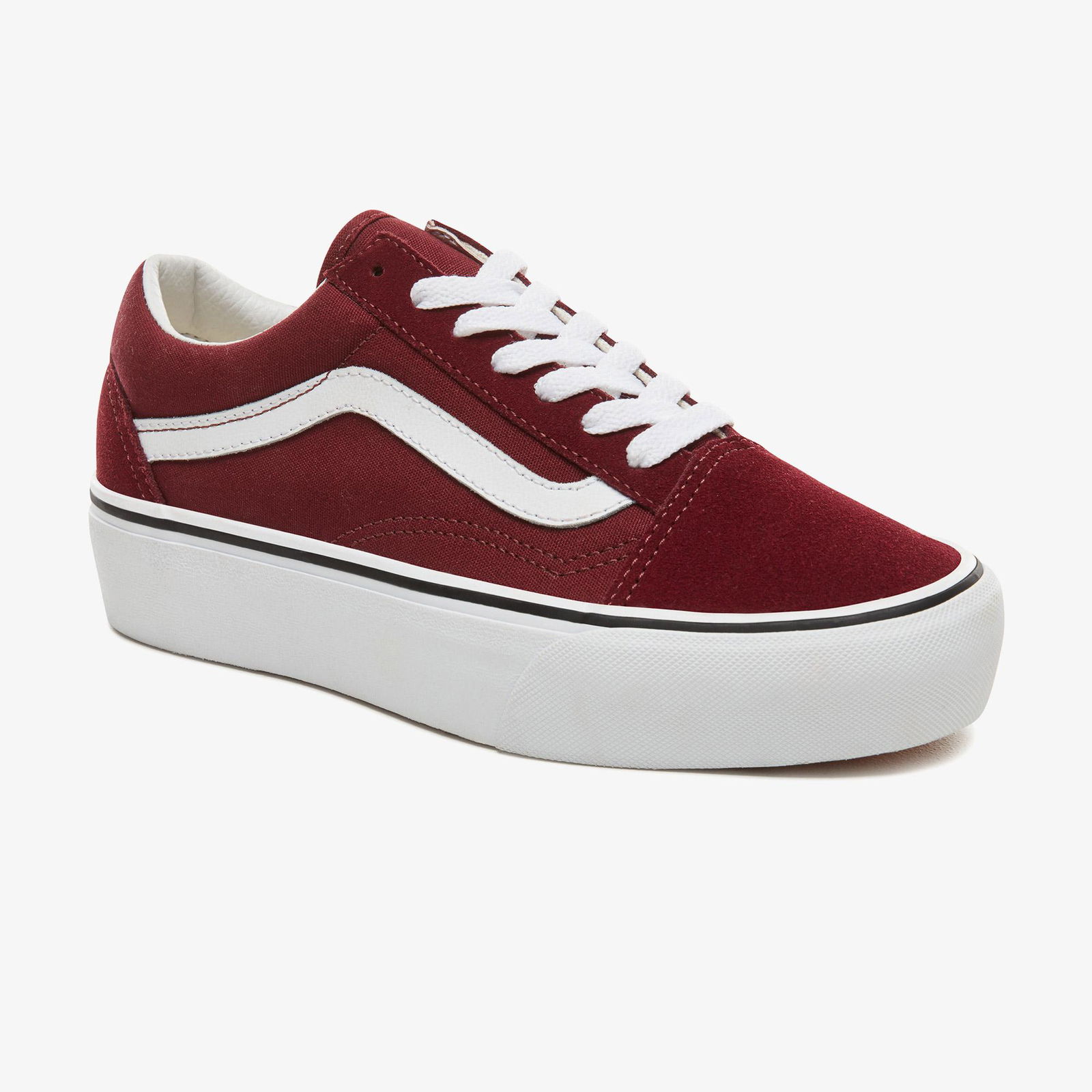 Vans Old Skool Platform Kadın Kırmızı Sneaker
