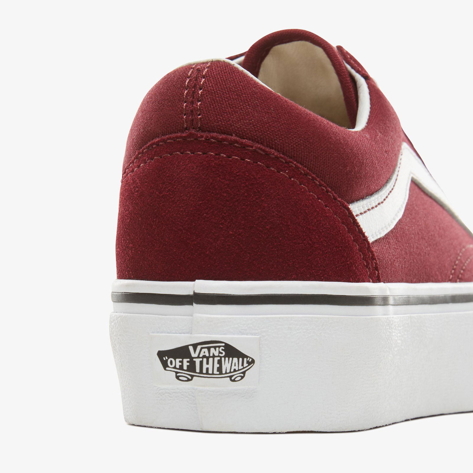Vans Old Skool Platform Kadın Kırmızı Sneaker