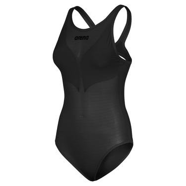  W Powerskin Carbon Duo Top Kadın Siyah Yüzücü Yarış Mayosu 00275750