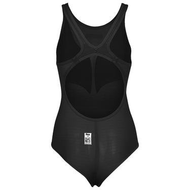  W Powerskin Carbon Duo Top Kadın Siyah Yüzücü Yarış Mayosu 00275750