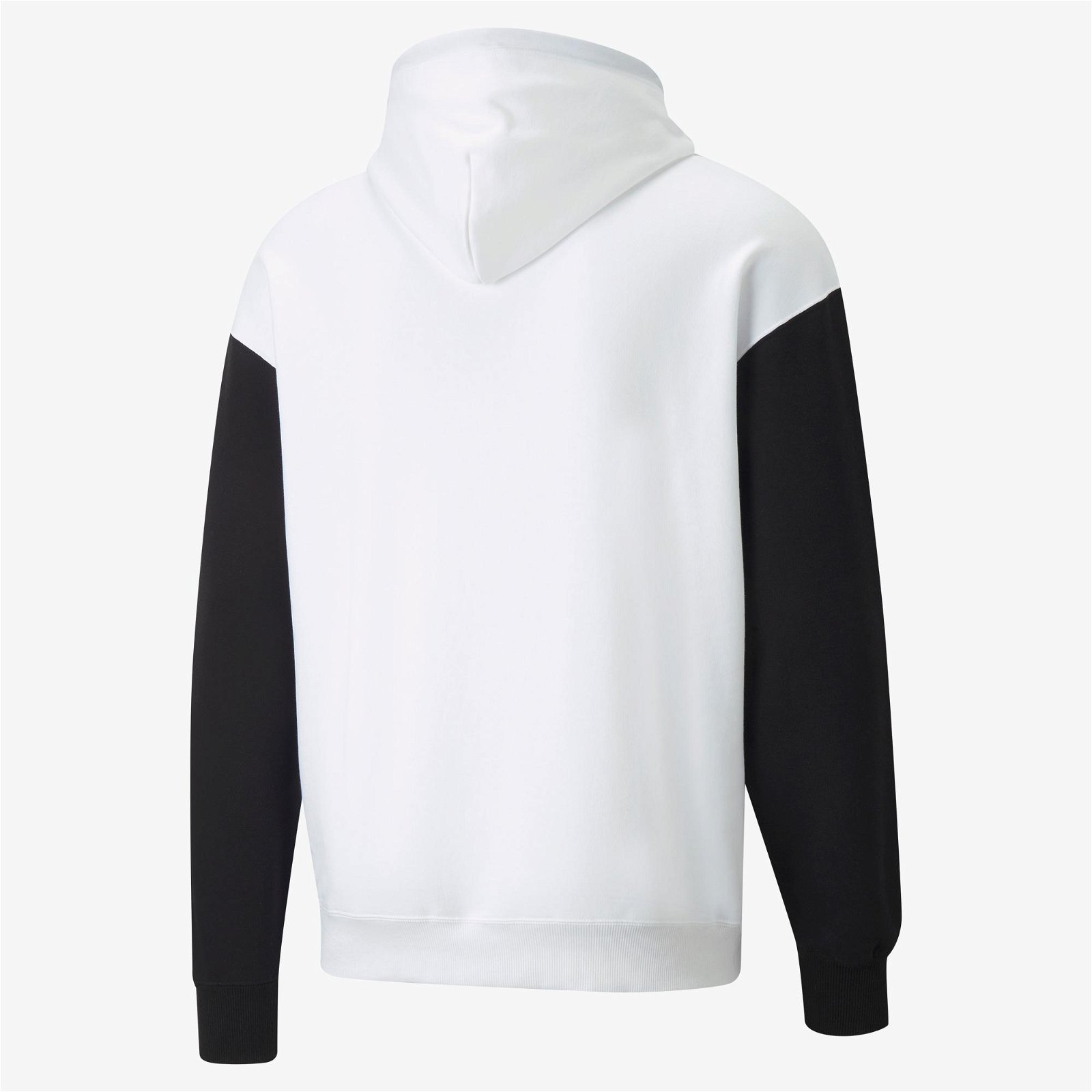 Puma Classics Erkek Beyaz Kapüşonlu Sweatshirt