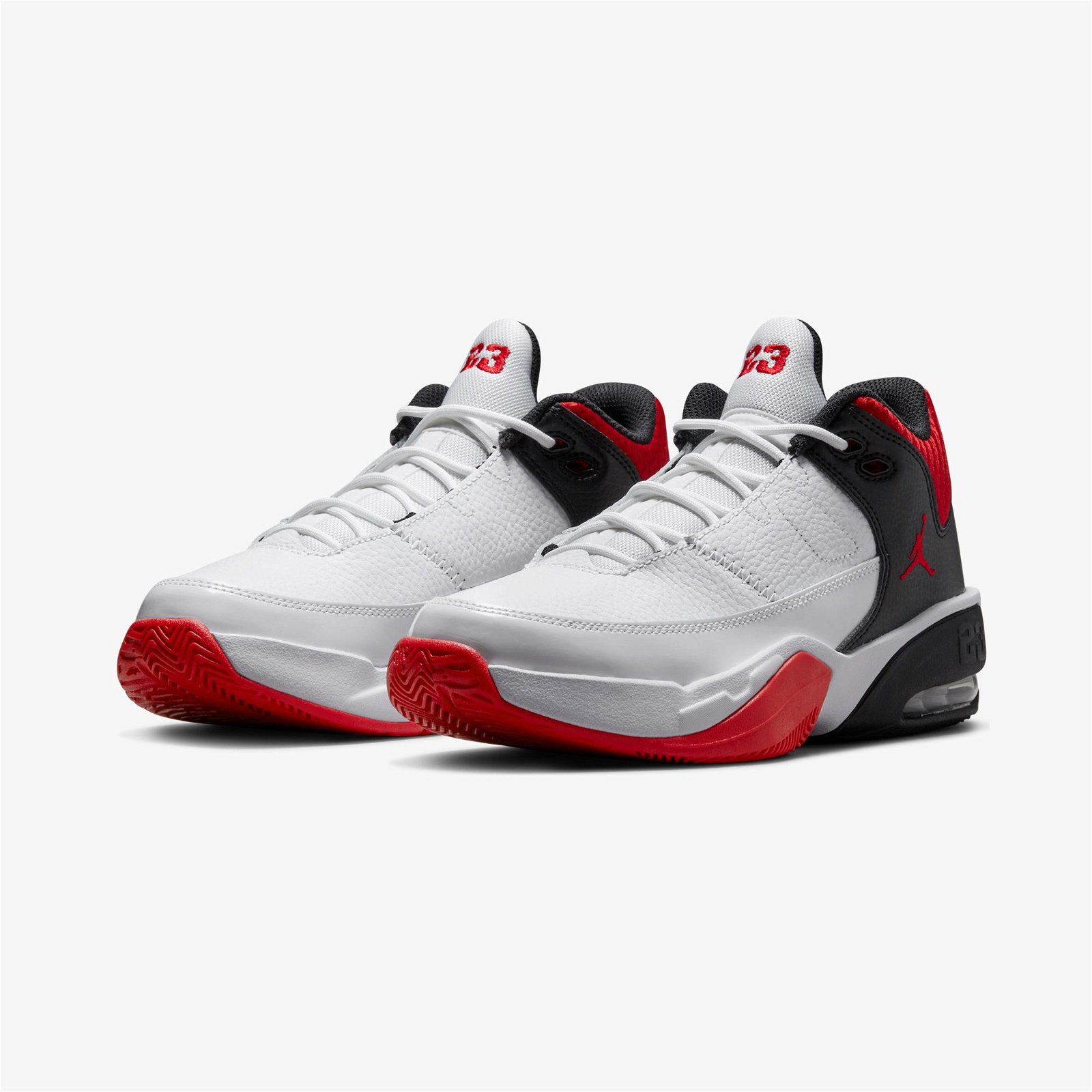 Jordan Max Aura 3 Beyaz-Kırmızı Spor Ayakkabı