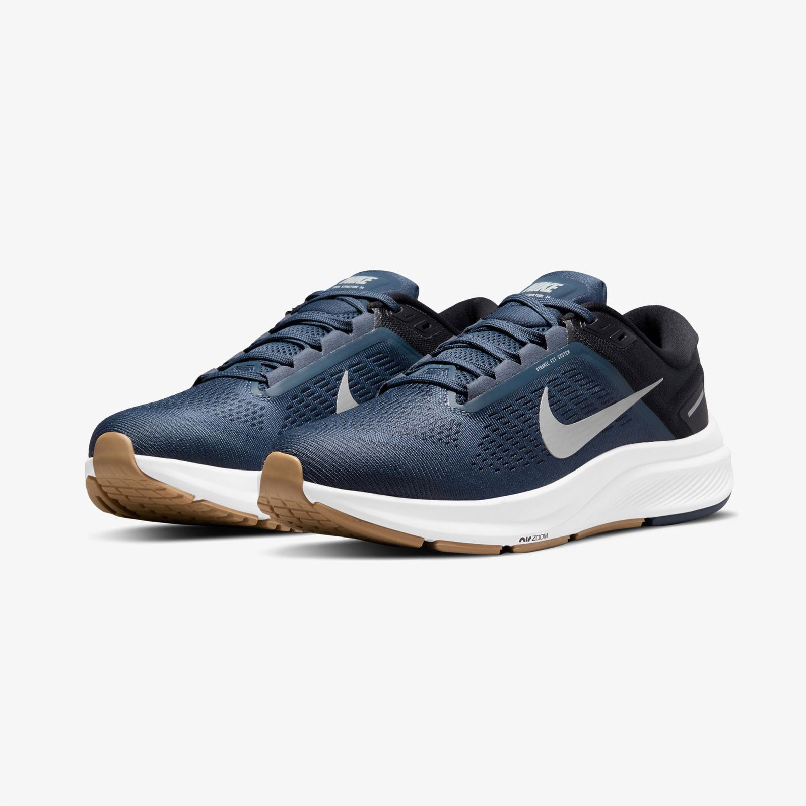 Nike Air Zoom Structure 24 Erkek Lacivert Spor Ayakkabı
