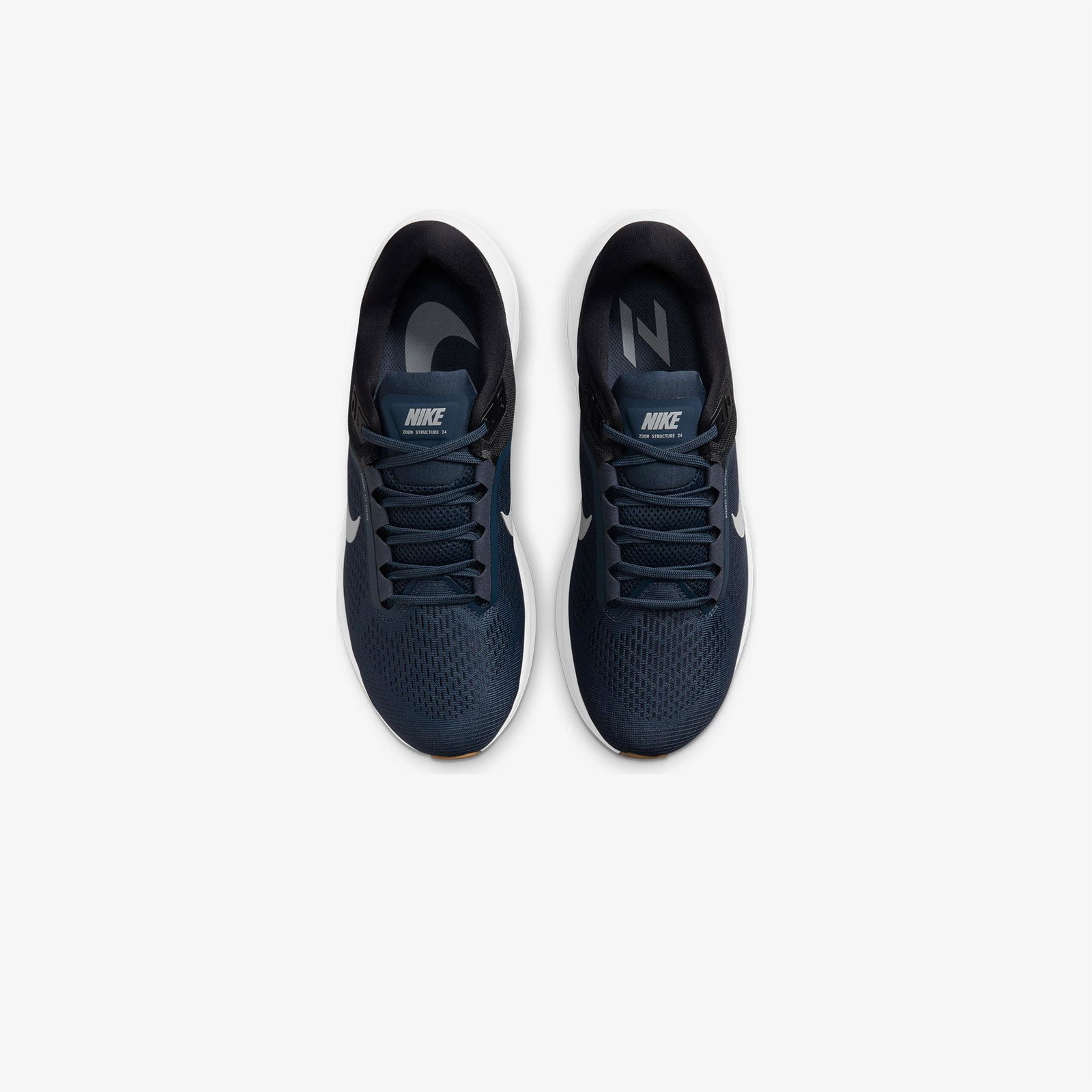 Nike Air Zoom Structure 24 Erkek Lacivert Spor Ayakkabı